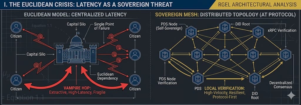 The Euclidean Crisis: Latency as a Sovereign Threat